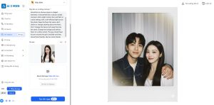 Các bước Tạo ảnh Polaroid theo trend bằng AI trên App AI 3 Miền