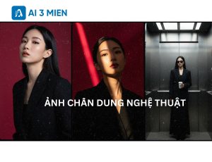 Tạo ảnh chân dung nền đỏ bằng AI. ai3mien.com